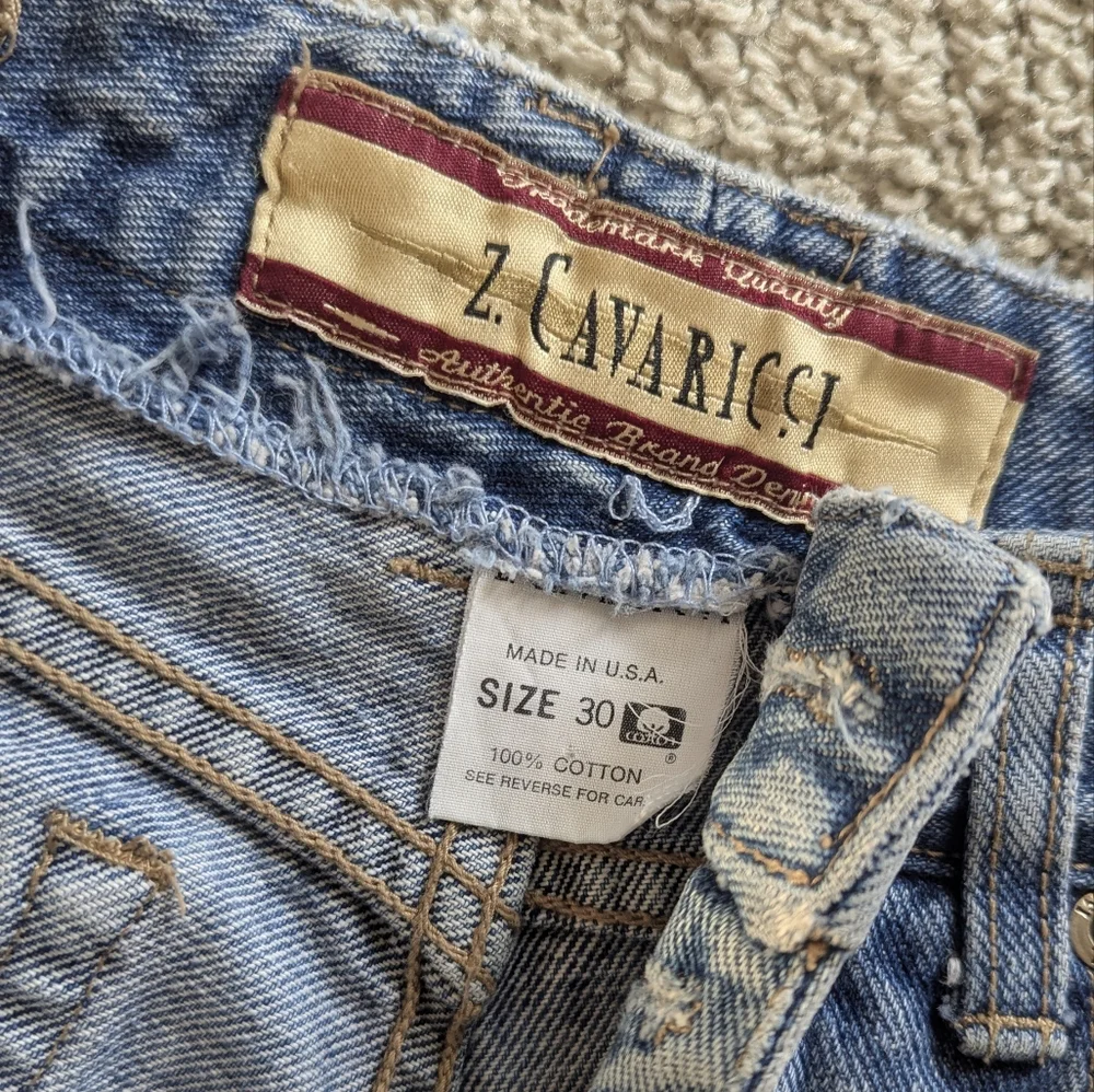 Z. Cavaricci Denim Jeans Size 30 - Picture 4 of 7